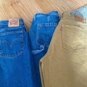 Lot of Levi’s jeans size 31/32 - three pairs